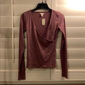NWT wrapped top